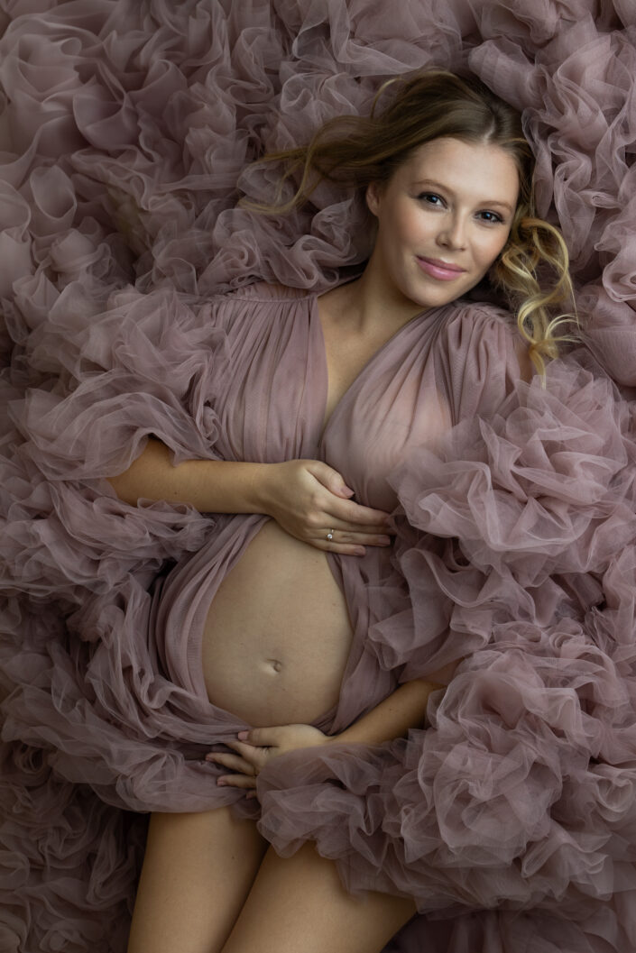 Photo de grossesse en studio à Ostwald